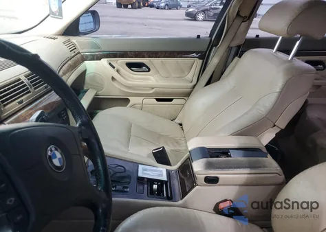 1999 BMW 740 Il z USA, uszkodzony, nr VIN WBAGH8335XDP00575